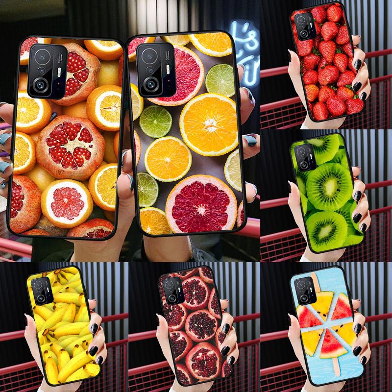 Fruits Watermelon Pineapple Summer Case For Xiaomi POCO X7 Pro X3 X5 X6 F3 F5 F6 M6 Pro 11T 12T 13T 14T Pro 13 14 Ultra Cover