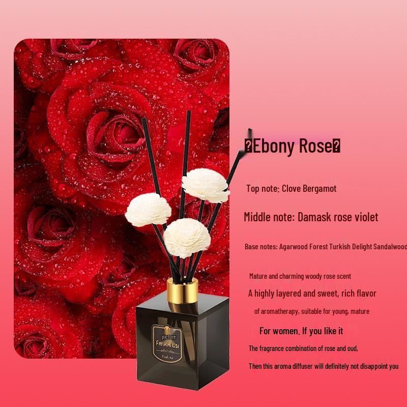 Handunyoo Velvet Oud Rose Aromatherapy Diffuser Set