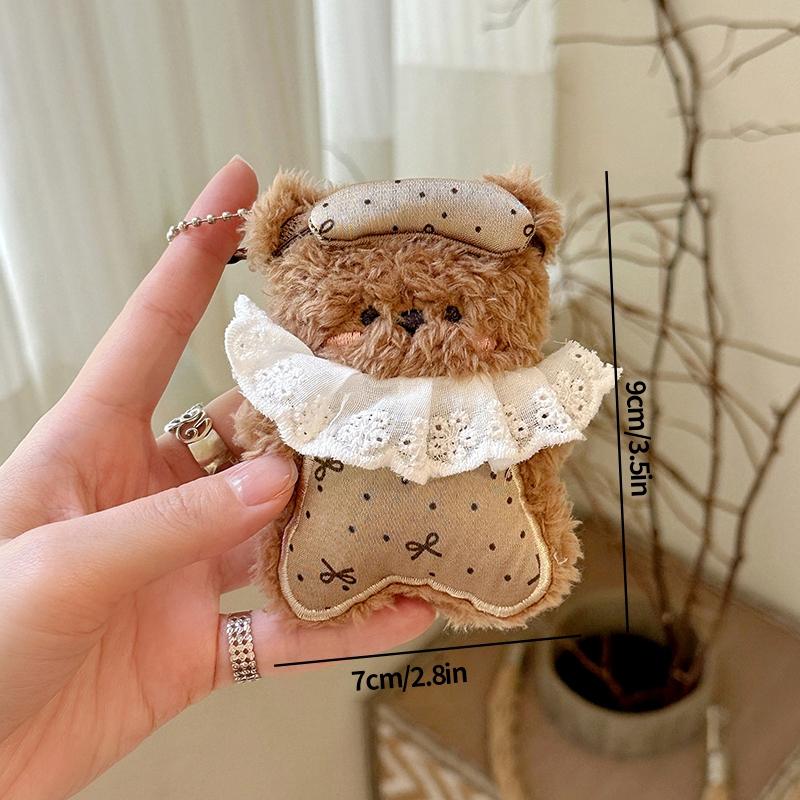 Cartoon Cuddly Little Lamb Keychain Plush Sheep Hanging Ornament Starry Lamb Bag Accessory Pendant Birthday Festival Party Gift