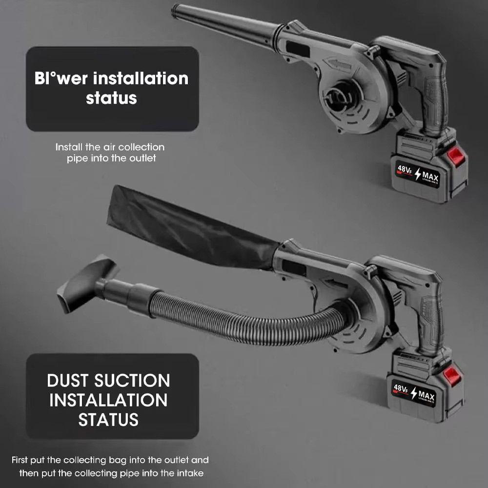 1400W Power Electric Air Blower 2 In1 Blowing Dust Collector  Motorcycle Cleaning