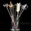 5-10Pcs Creative Stainless Steel Cocktail Picks Martini Picks Juice Decoration Picks Bar Bartending Tools Kitchen Accessories