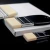 3 Pcs Wide Paint Brushes with Short Handle Painting Brush Flat Paddle Paint Brush Set for Oil and Acrylic Painting