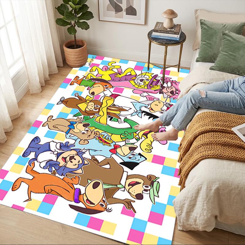Cartoon Characters Living Room Nonslip Area Rug Soft Carpet For Bedroom Game Playroom Sofa Office Home Decor Doormat Christmas Gift C929155