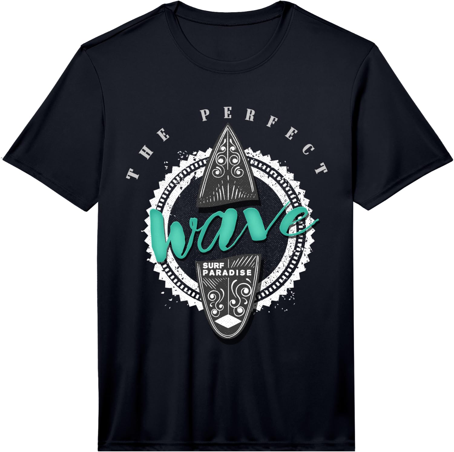 Surfing Perfect Wave Surf Paradise Funny Surfer Gift Performance Unisex T-Shirt XXXL