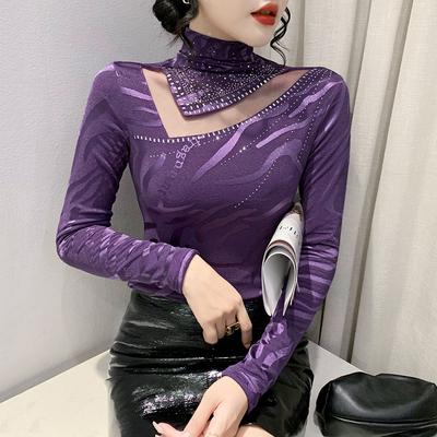 Kış Yeni Moda Uzun Kollu Dar Kesim ve İnce İçlik Kadın Yüksek Kaliteli Tişört