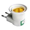 Lai Lighting E27 Lamp Screw Socket Bulb Holder Adapter Converter with On-Off Switch EU Plug
