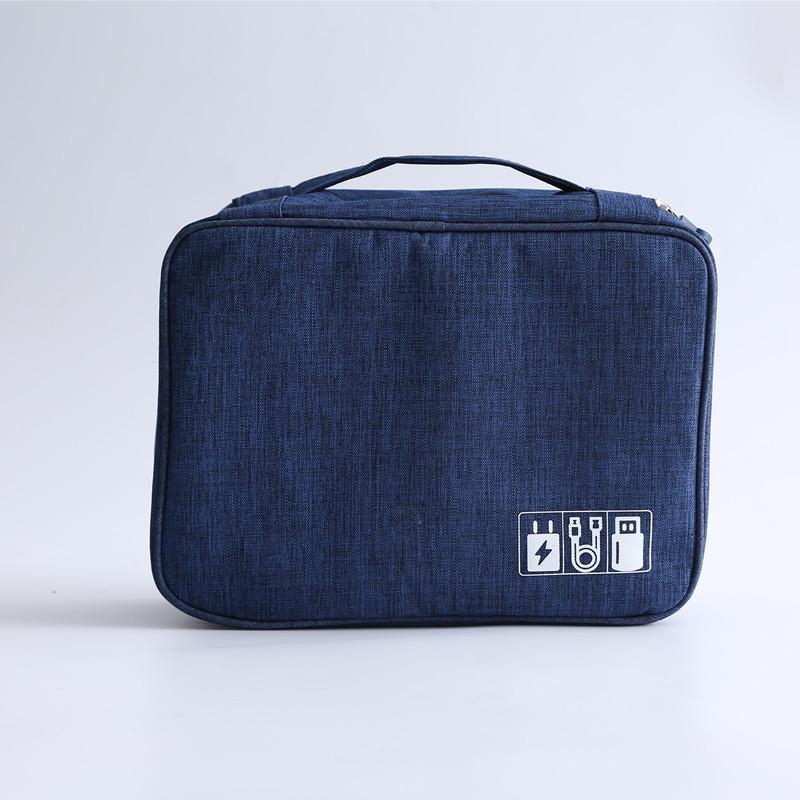 New Portable Data Cable and Digital Accessories Travel Bag