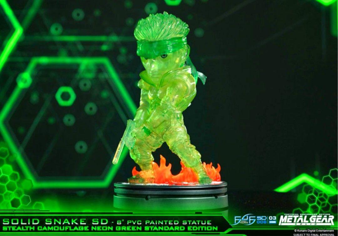 

[USED] Metal Gear Solid Solid Snake SD 8-inch Statue Figure