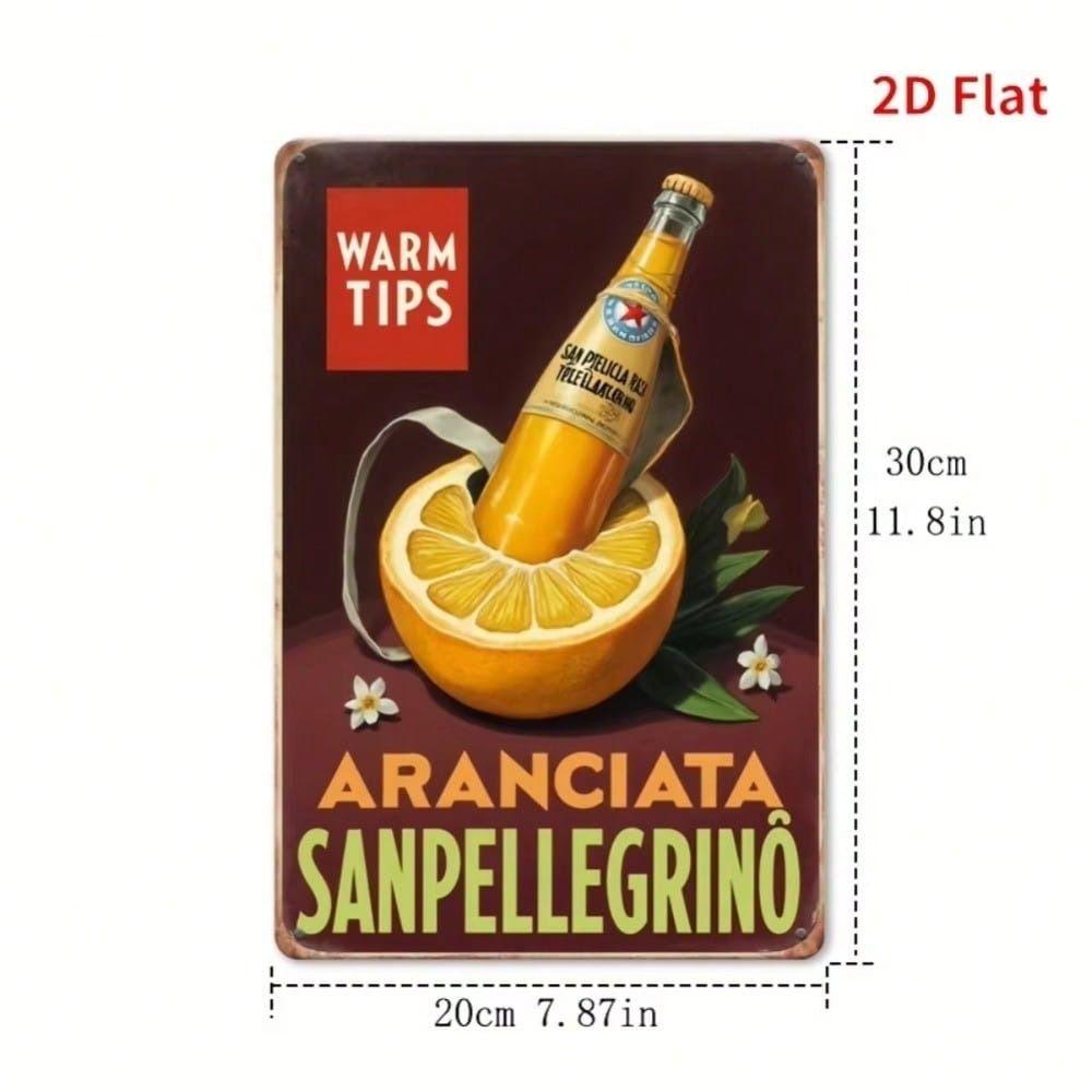 Tin Sign Metal Wall Art Retro Decoration 20x30cm