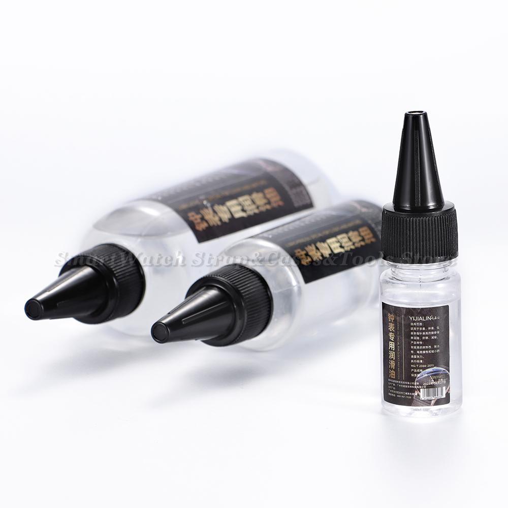 Lubricant Oil for Watch 10ml 50ml 100ml Professional Clock Oil Waterproof Synthetic Oil Maintenance for Watchmaker Accessories