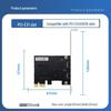 Qishao Dual-Port USB-C PCIe Expansion Card