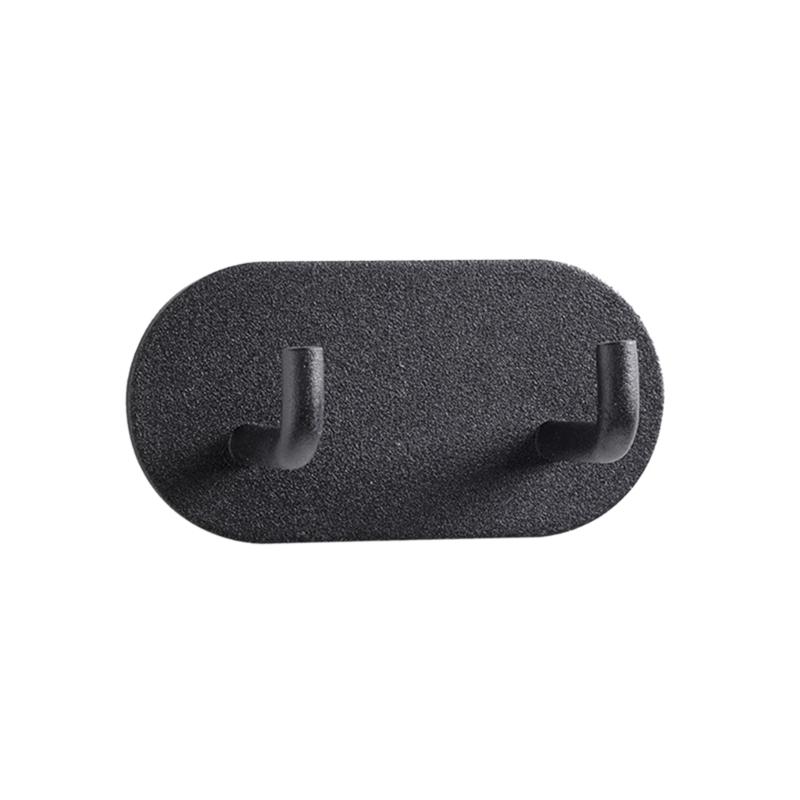 Stick On Hook Double Hanging Not Damage Installation Home Organization Versatile Self Adhesive Hook for Bathroom Kitchen
