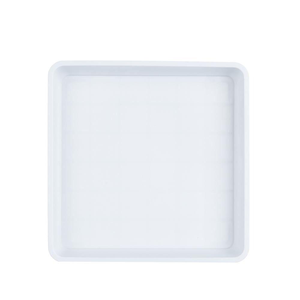 1Pcs Heavy Duty Flower Pot Square Plastic Tray Saucers Drip Trays Plant Saucer Indoor Outdoor