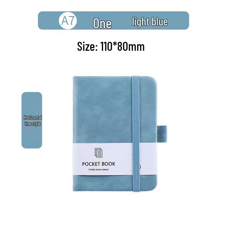 A7 Softcover gebundenes minimalistisches Notizbuch mit Logoaufdruck