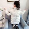 Autumn Winter Jacket for Girls Waterproof Hooded Shiny Thick Warm Girl Outerwear Coat Kids Teenages Girl Parka