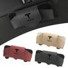 Car Valve Glasses Box Sun Visor Glasses Holder Sunglasses Case For Tesla Model 3 Y S X 2021 Roadster Cybertruck Juguete