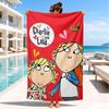 Lola Adventure Beach Towel, Super Soft Microfiber, Perfect Gift for Her/Him, Birthday, for Pool, Beach, Travel, Decor Beach Party