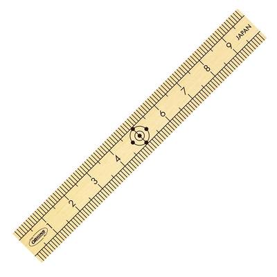 Kyoei Plastic Bamboo 10cm Ruler, Ruler, TKM-10