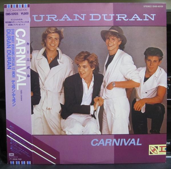 

12inch Record DURAN DURAN Carnival EMS50125 EMI 1983 Japan Obi Rock Used