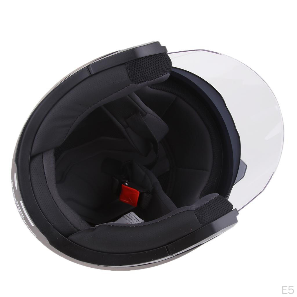 3/4 Open Helmet with Shield - Pick Size & Color