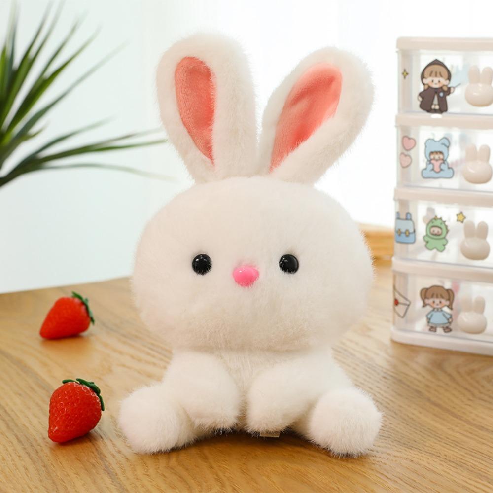 

Плюшевая игрушка Белый Кролик Маленький Медвежонок Маленький лев Животное Обезьянка Кукла Детские Праздничные Подарки style 1