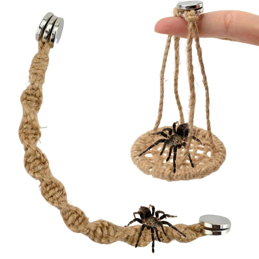 Handmade Jumping Spider Enclosure Hangable Hermit Crab Climbing Enclosure Pet Supplies