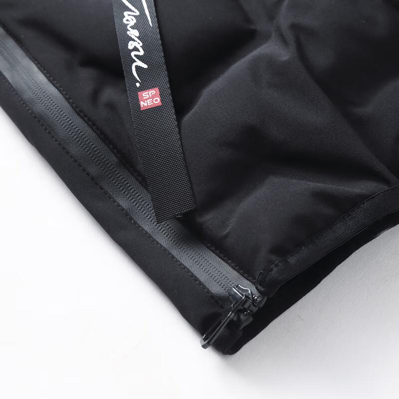 Heren Grote Maat Gewatteerd Vest met Capuchon, Halflang