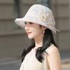 Lace Sun Hat for Women Summer, Fashionable UV Protection Bucket Hat, Wide Brim Casual Outdoor Hat