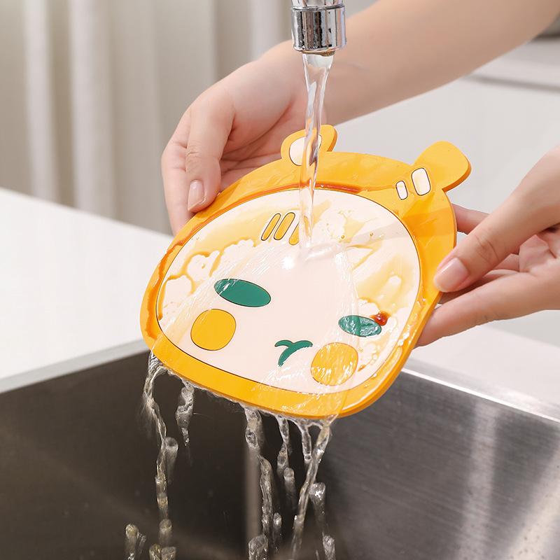 Tisch Hitzedämmmatte Heiß und Rutschfest Haushalt Cartoon Platzset Hochtemperatur Wasserdicht und Ölfest Schüssel