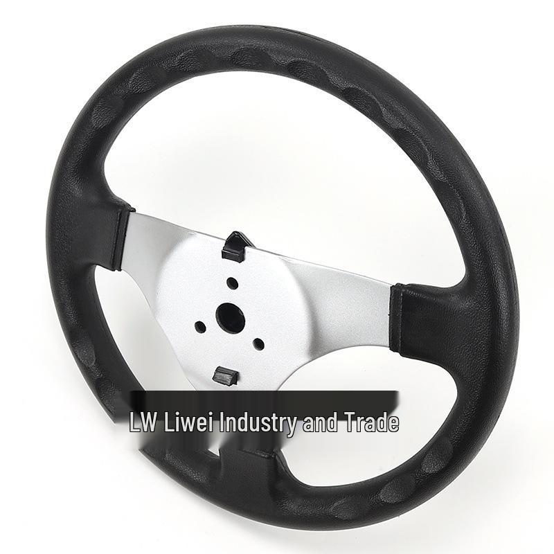 300MM Enhanced Thickened Steering Wheel for Karts, Utility, ATV, and Electric Vehicles