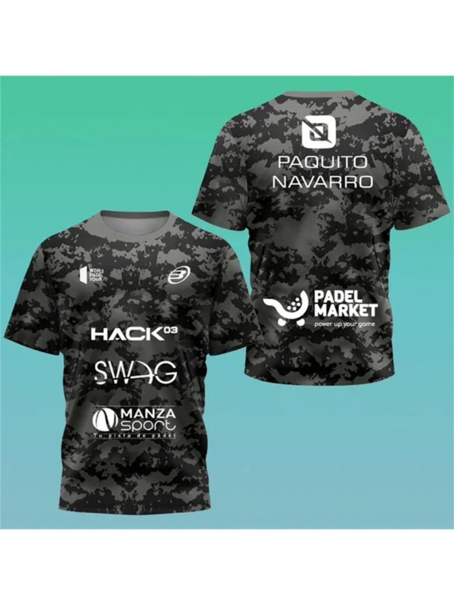 

Модная мужская футболка с 3D-принтом, спортивная одежда для тенниса, бутик, одежда для тренировок на открытом воздухе, бадминтон, настольный теннис, летние топы с коротким рукавом свободного кроя 6XL