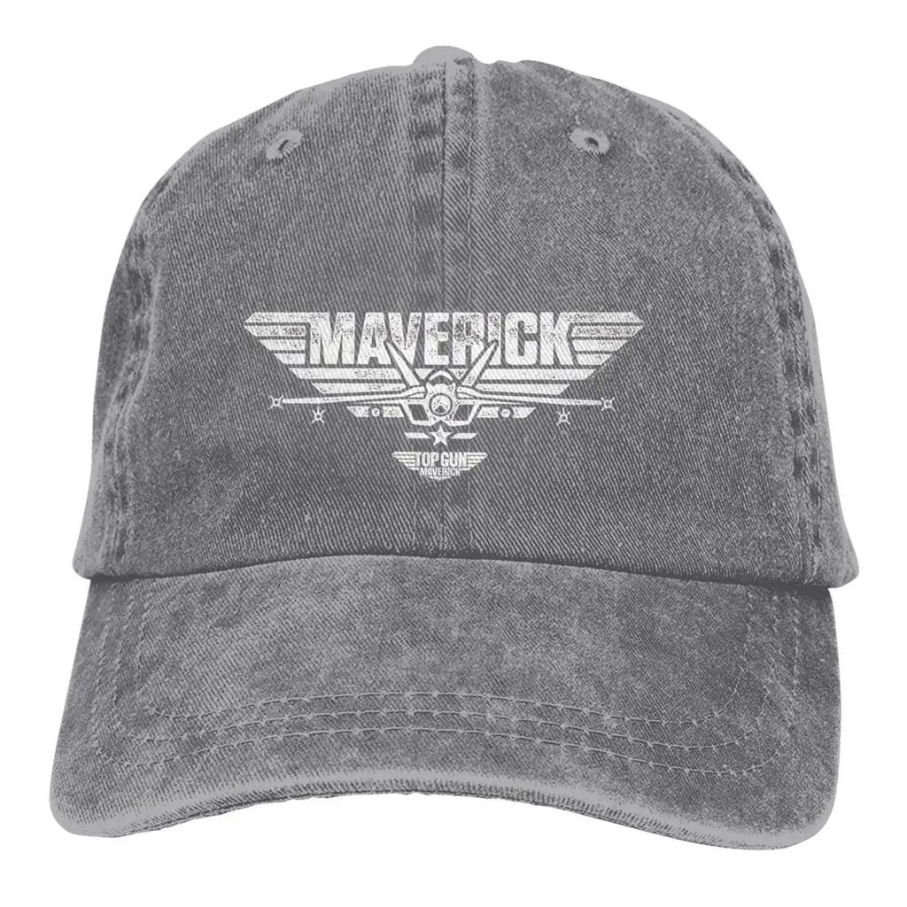 Multicolor Hat Peaked Men Womens Cowboy Cap Top Gun Maverick Centered Jet Logo Baseball Caps Personalized Visor Protect Hats