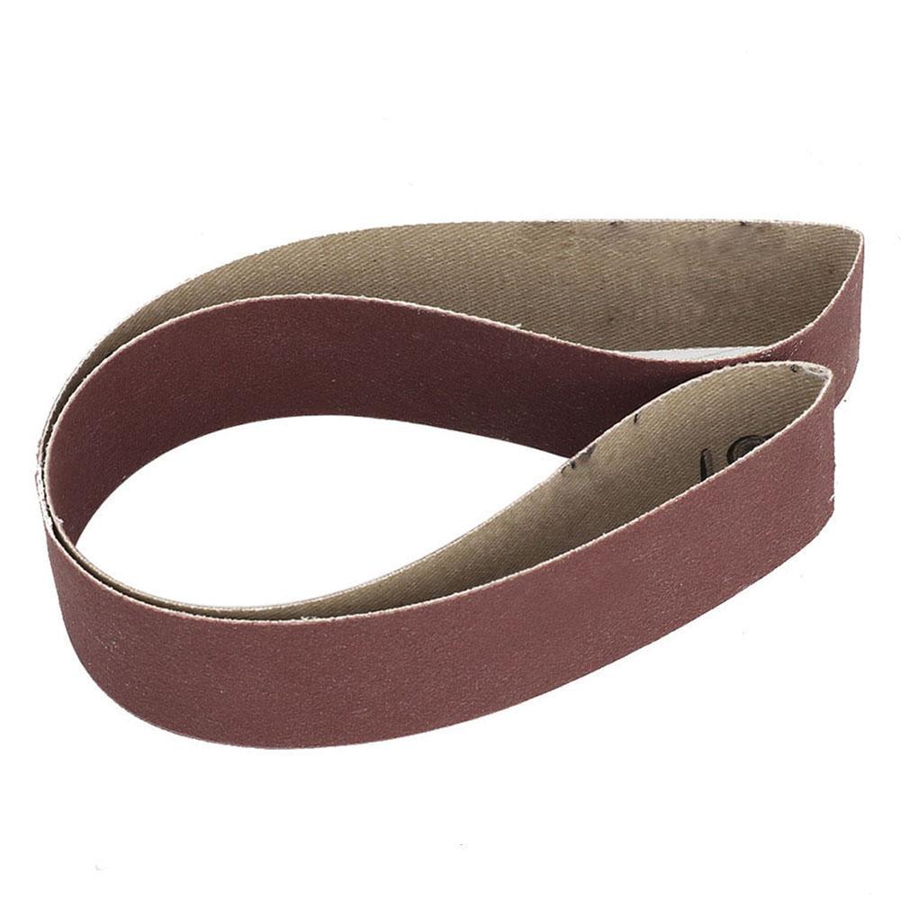 10pcs Alumina Abrasive Belt Sanding Band Grinding Polishing Sandpaper Straps 533*30 (400 Grit)