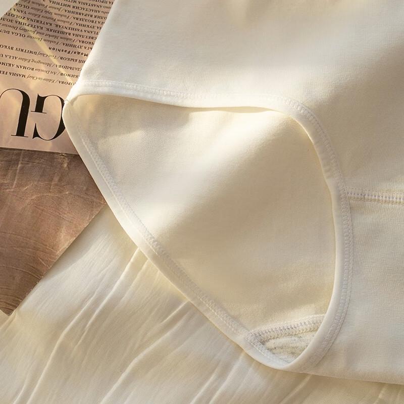 Women's Mid-Waist Seamless Breathable Cotton Panties