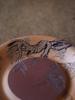 Yixing Zisha Pine Wave Purple Clay Hand-Carved Tea Tray