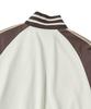 Travel Combination Raglan Jersey Track Jacket Brown