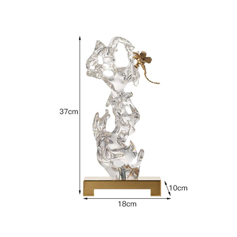 Taihu Stone Rockery Landscape Sculpture Desk Decoration Ornaments  Creative Coral Statue Room Aesthetics Decor Modern Crafts