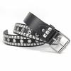 Female Pin Buckle Belt Aesthetic Belt Cool Square Rivet Studded Waistband Jeans Belt Waist Ornaments Girl Waiststrap