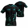 Aurora Gaming E-sports Club New Summer Uniforms CS2 ESL Pro League Training Jerseys Player Customized T-shirts Boys Gifts Tops