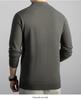Men's 100% Wool Zipper Lapel Sweater - Korean Style Knit Pullover