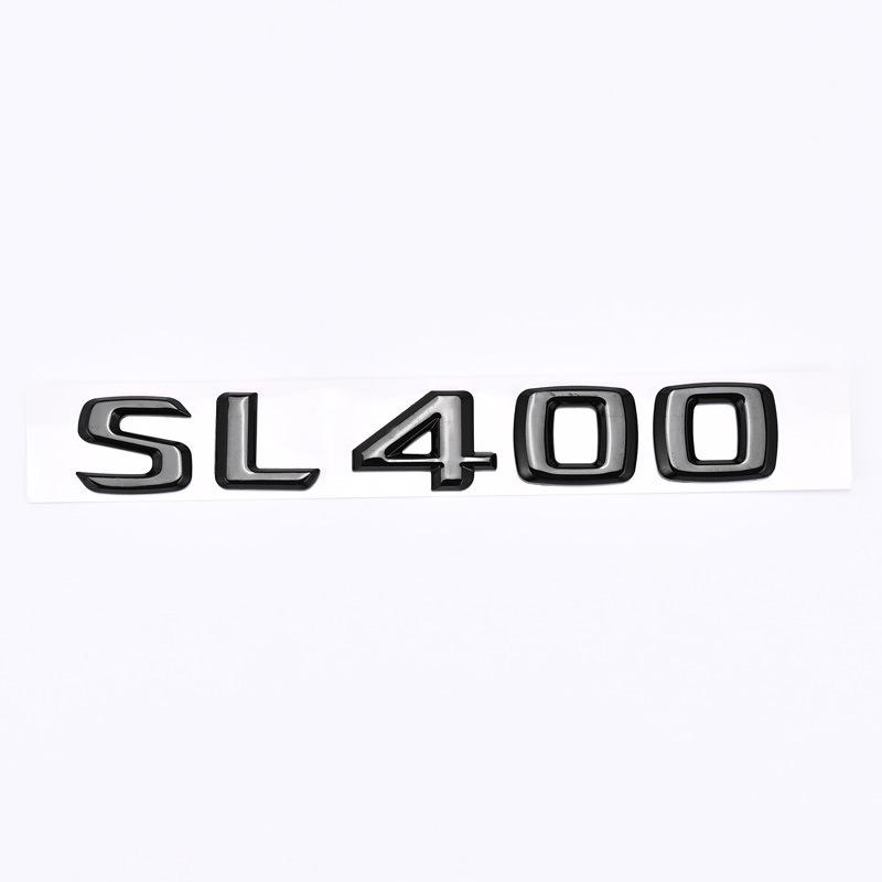 Compatible with Older Mercedes-Benz Models: SL300, SL350, SL400, SL500, SL550 - Rear Tail Logo Modification