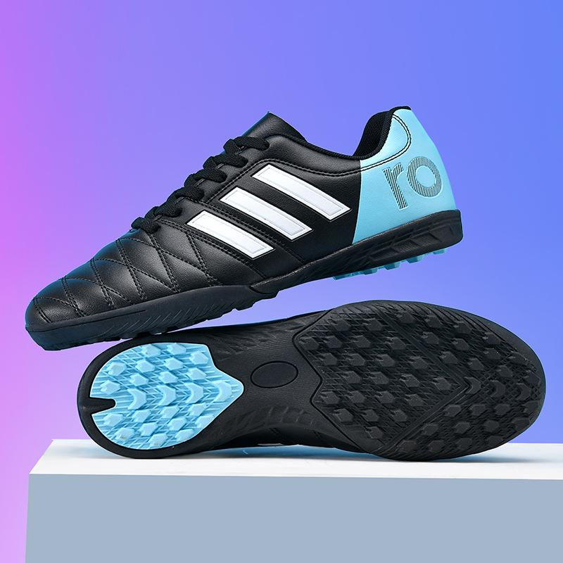 

Football shoes men s and women s broken short nails TF boys adult youth FG long nails elementary school students artificial grass Jinjiang shoes 45