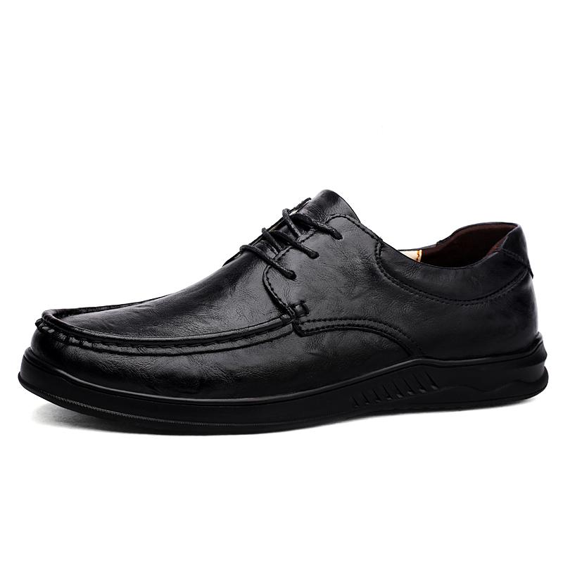 2024 Spring Autumn Hot Selling Retro Brown Men's Oxford Shoes Office Business Shoes Men's Outdoor Driving Shoes Free Delivery