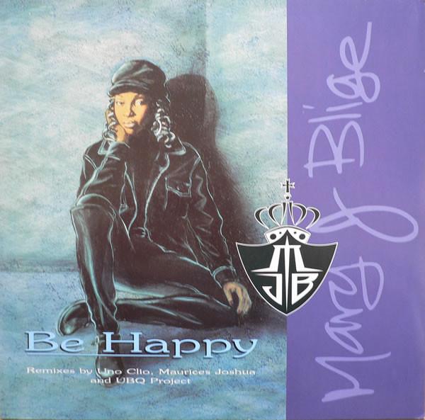 

12inch Record MARY J BLIGE Be Happy MCST2033 MCA Records 1994 UK Dance Electronica Used