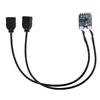 M.2 NGFF To USB Riser Card KEY A E To Double Port USB2.0 Interface Expansion Card Cable Adapter