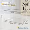 Extra Large Clear Acrylic Rectangular Desktop Storage Box
