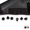 ESP1221 Side View Mirror Door Triangle Fender Trim Cover Set for Ford Transit MK8 T18 V363 2013-2024 2016818 2016819