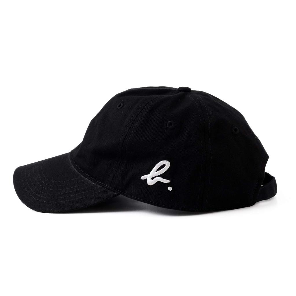 Agnes b. Cap Black Logo One Point Simple