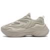 Buzzard Meteor Shoes Comfortable Fashion Trend Waterproof Low Top Casual Shoes Women Sneaker Feather-Gray T12W341103FFA