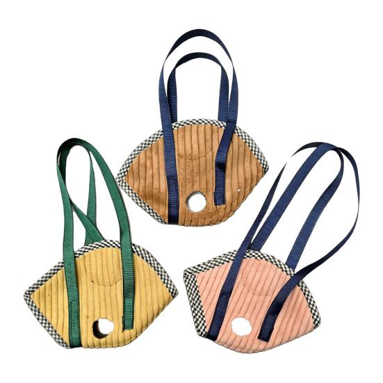 Portable Bird Carrier Bag, Soft Parrot Carrier Bird Diaper, Anti-escape Bird Bag Harness, Random Color, Daily Outdoor Walk Carrier